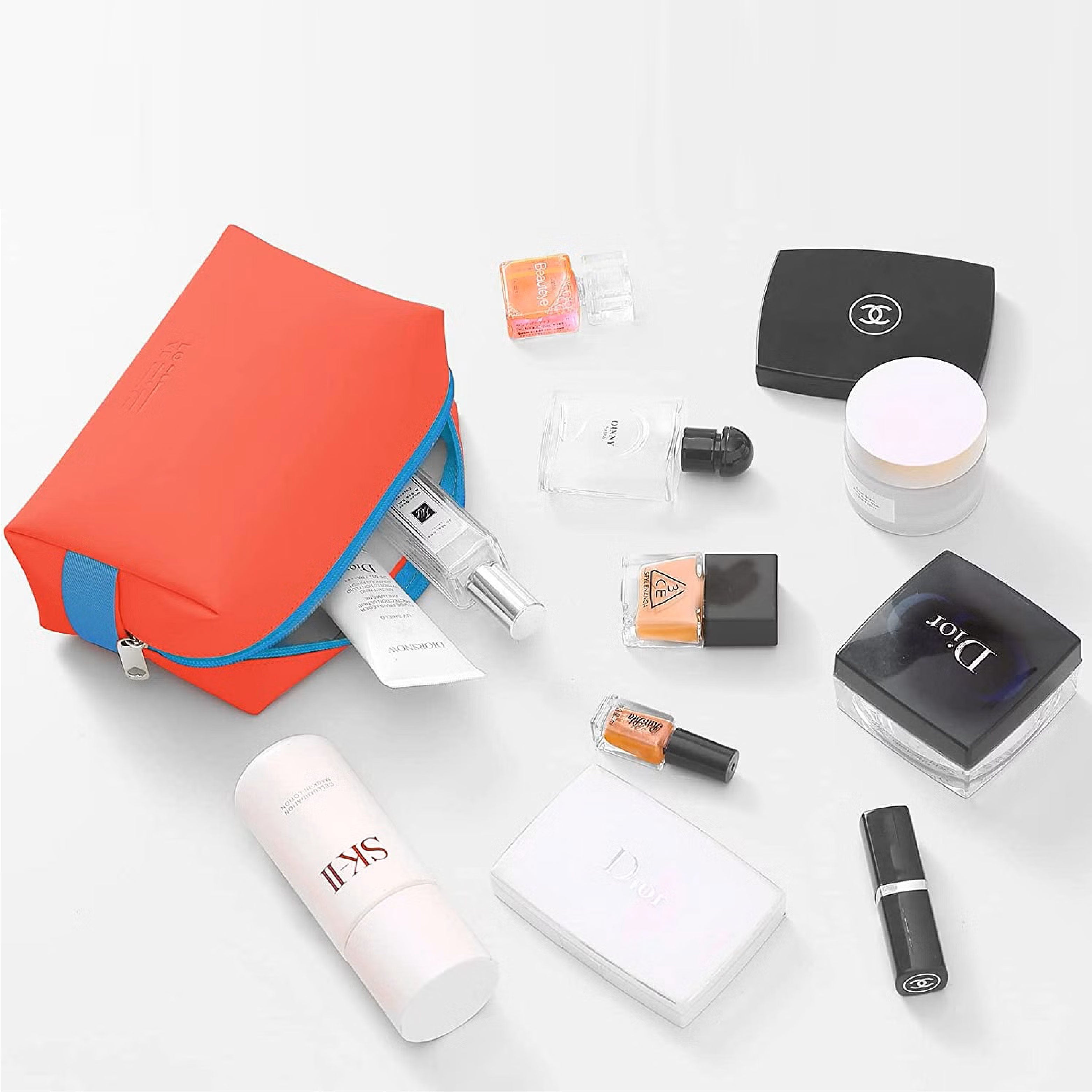 Carry All Case | Cosmetic or Makeup Organizer | Toiletry Bag | Small