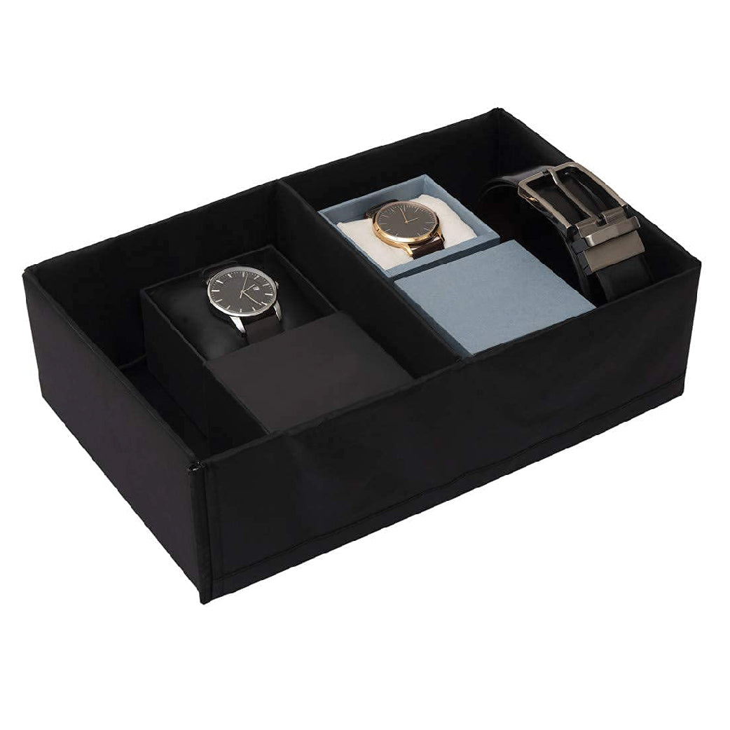 Multipurpose Drawer Organizer With 2 Compartments
