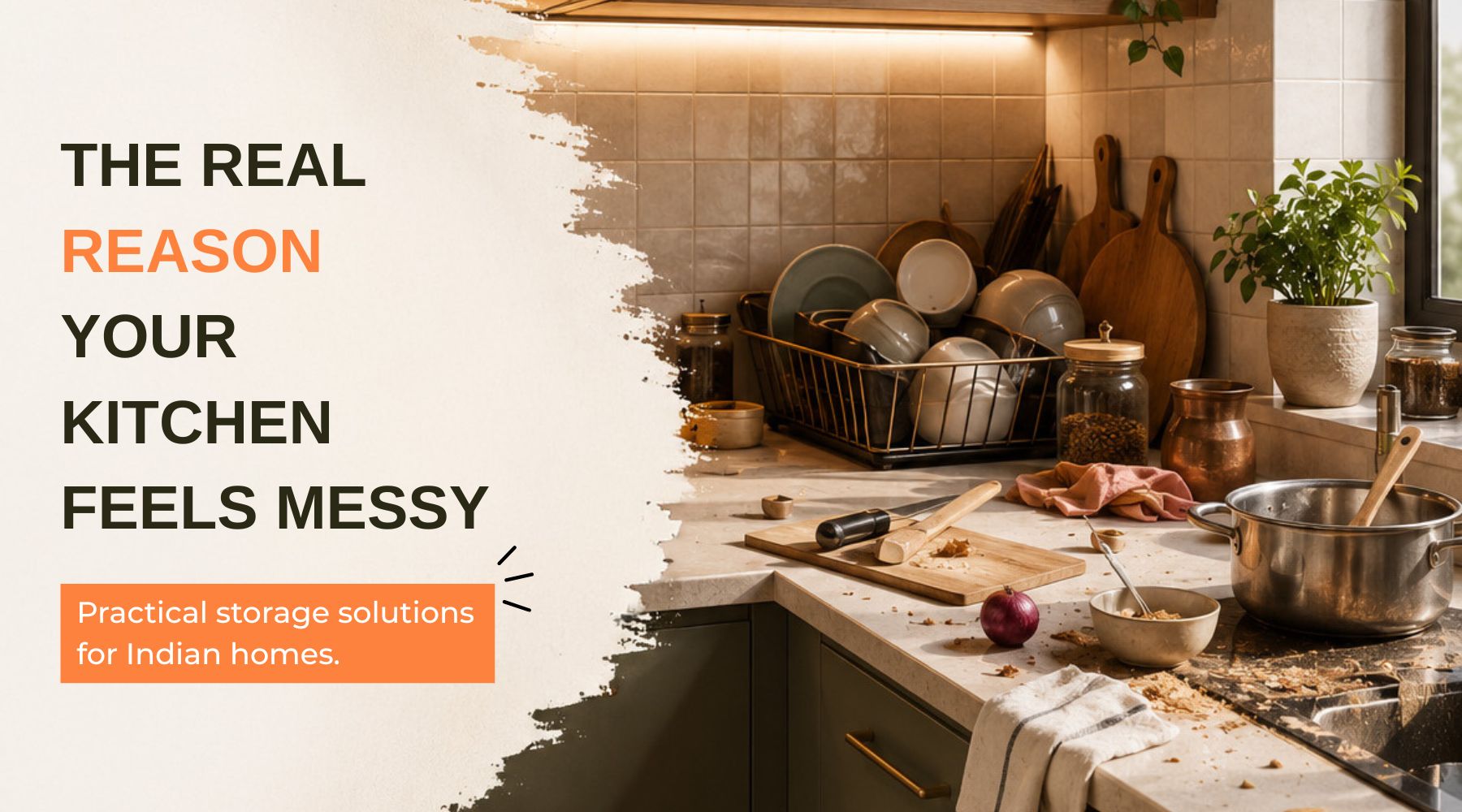 Why Your Kitchen Feels Messy (And How to Fix It in 6 Steps) - Homestrap