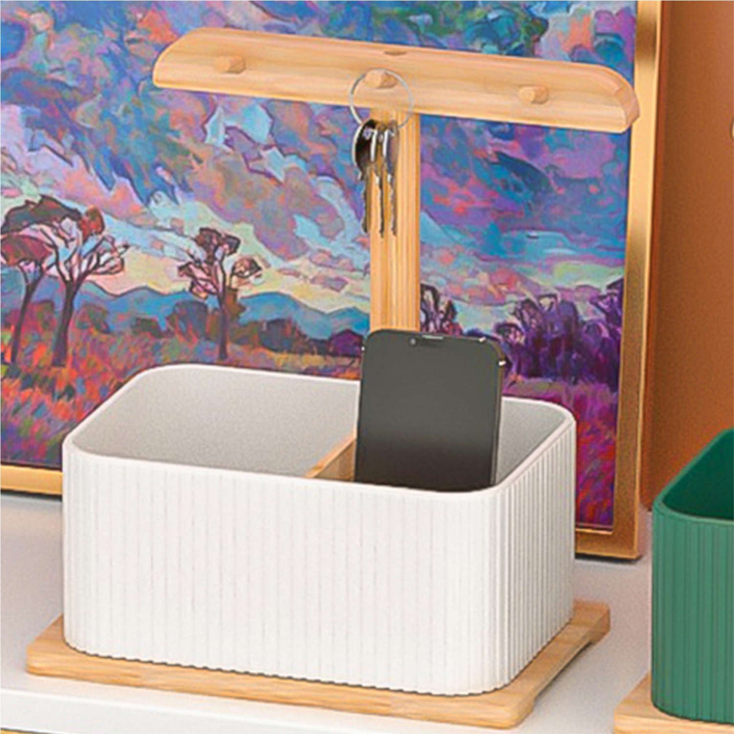 Key Caddy | Key Holder with Storage Box