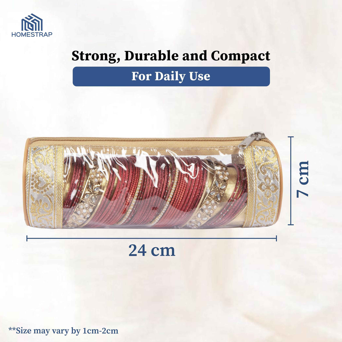 Bangle Pouch, Transparent Bangle Organizer