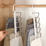 Space-Saver 5-in-1 Hanger | Multi-Layer Foldable Hanger