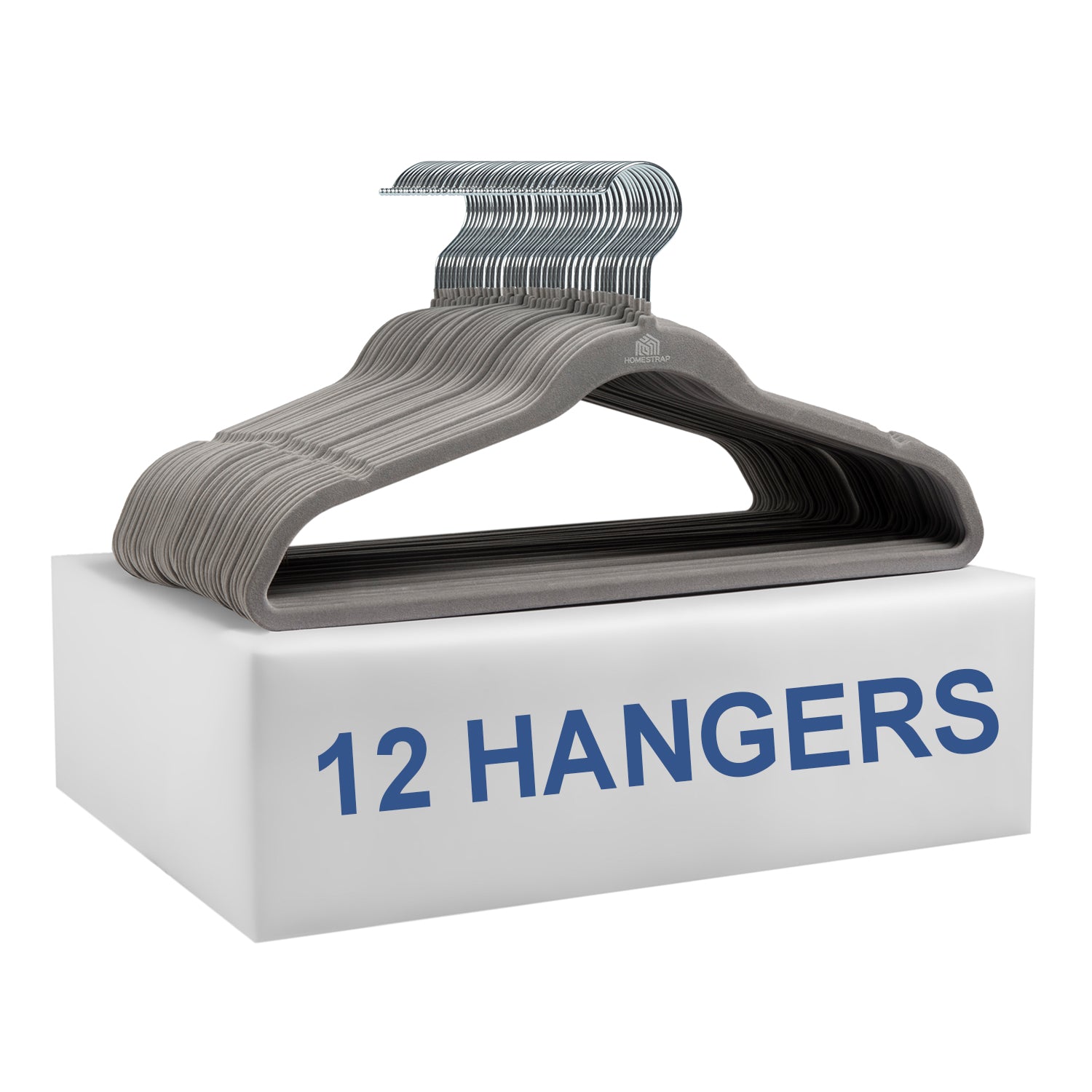 Velvet Anti-Slip Grey Hanger