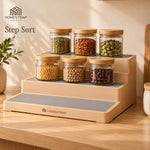 Step Sort – 3-Tier Shelf Organizer