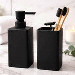 Matte Liquid Soap Dispenser & Multipurpose Tumbler Set - Homestrap