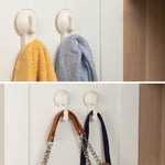 2-in-1 Suction & Adhesive Hooks|Set of 2 - Homestrap