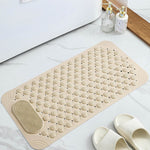 Anti-Skid Shower Mat with Suction Cups & Foot Scrubber - Homestrap