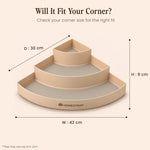 Corner Sort – 3-Tier Corner Organizer