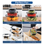 Multipurpose Airtight Food Storage Containers Set of 3 - Homestrap