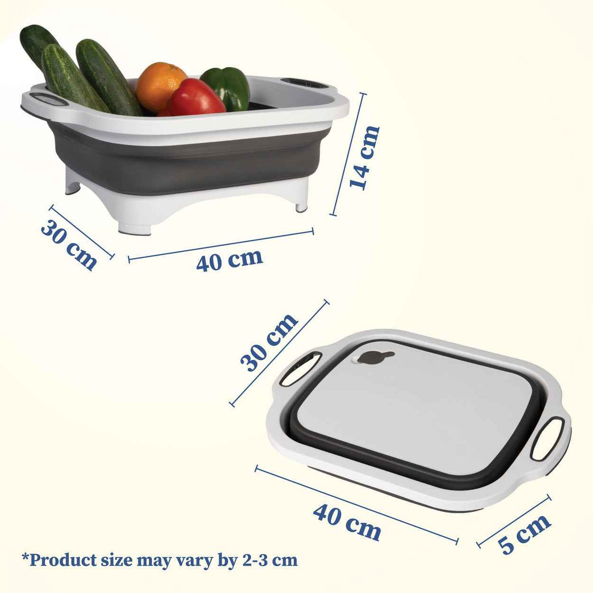 Chop n Store | 3 in 1 Kitchen Chopping Board