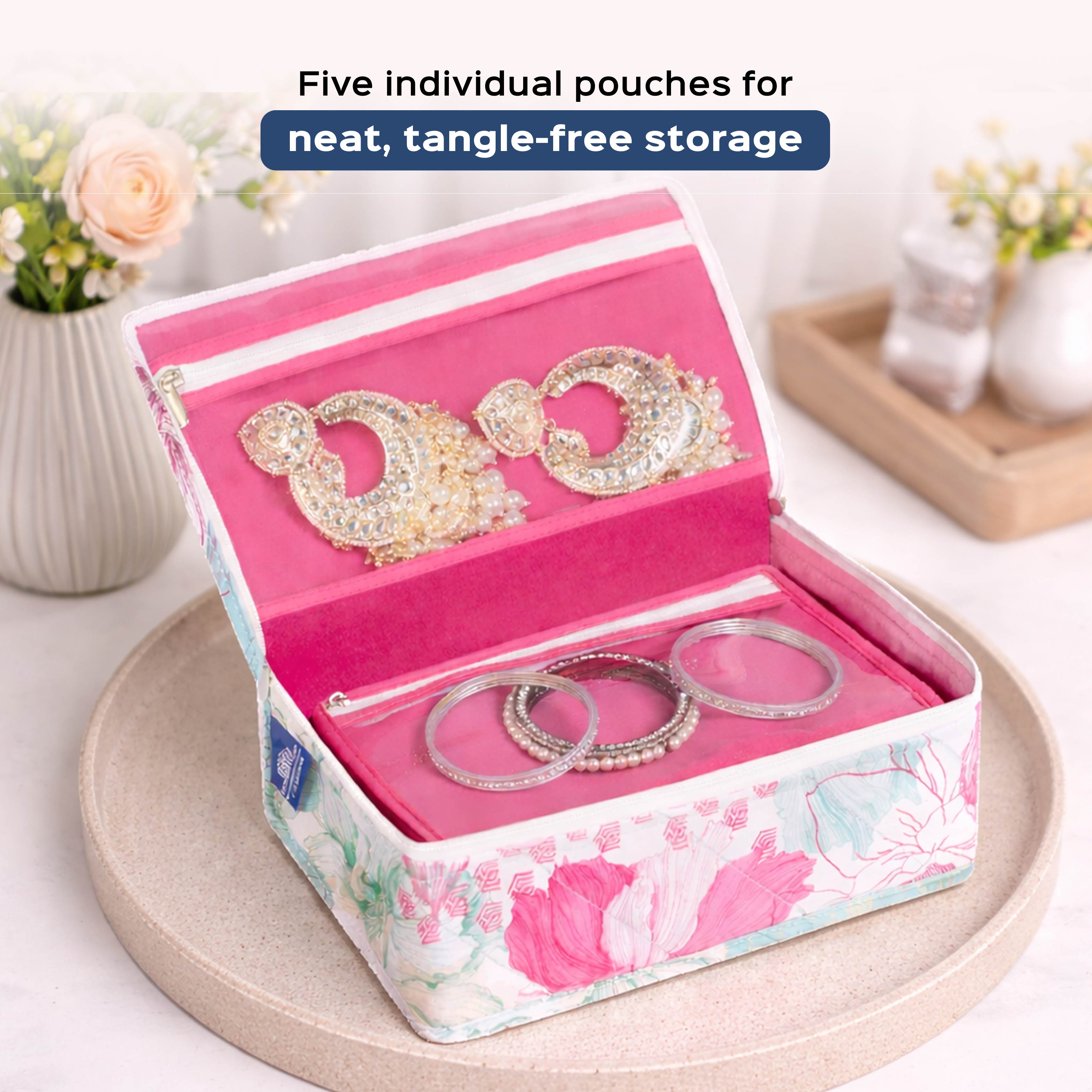 Gulmohar Accessories & Jewellery Organizers – 3 Piece
