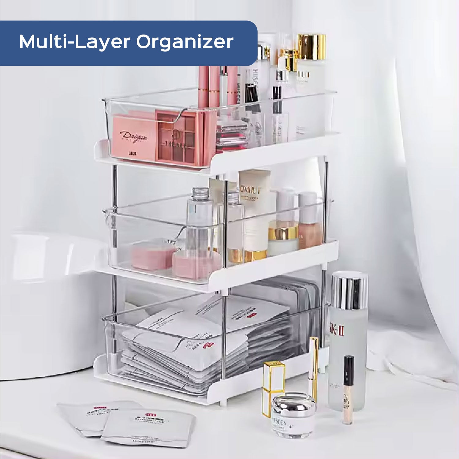 Trio Stack | 3 Tier Shelf Organizer