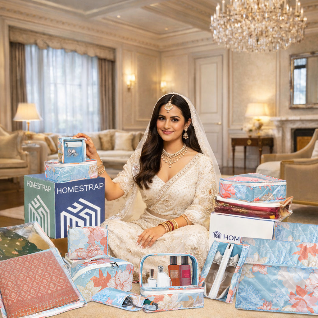 Gulmohar Wedding Trousseau – 17 Premium Organizer Combo
