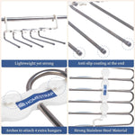Space-Saver 5-in-1 Hanger | Multi-Layer Foldable Hanger