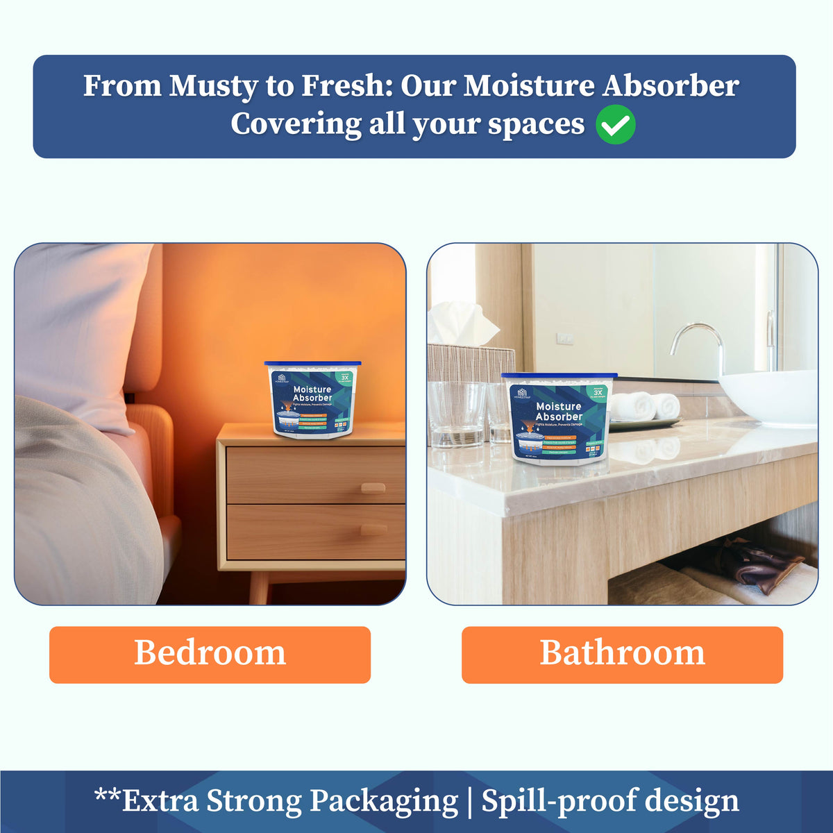 Moisture Absorber Box 300 Grams - Homestrap