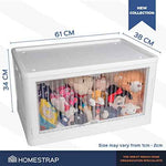 Rollin Stacker / Foldable Storage Box with Wheels (Large)