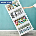 Rollin Stacker / Foldable Storage Box with Wheels (Large)