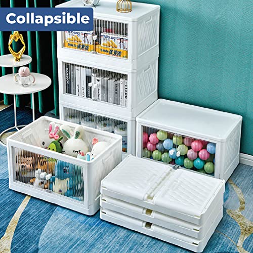 Rollin Stacker / Foldable Storage Box with Wheels (Large)
