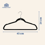 Velvet Anti-Slip Hanger | Ultra Thin Velvet Hanger - Homestrap
