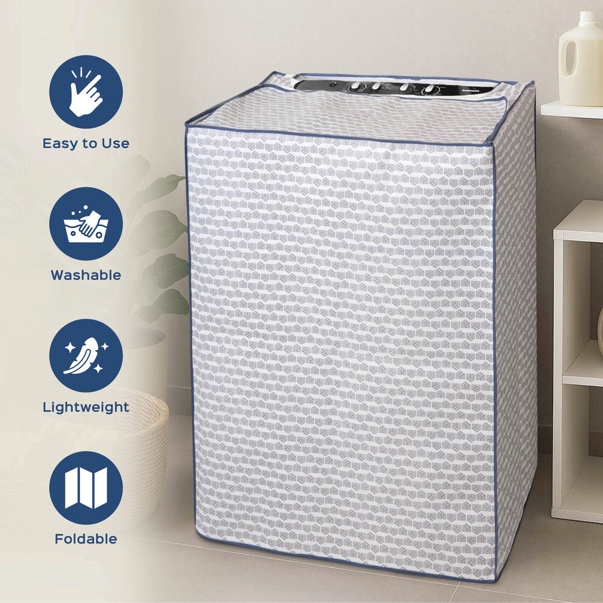Semi Automatic Washing Machine Cover - Homestrap