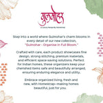 Gulmohar Drawstring Shoe Pouch