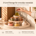 Corner Sort – 3-Tier Corner Organizer