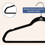 Velvet Anti-Slip Hanger | Ultra Thin Velvet Hanger