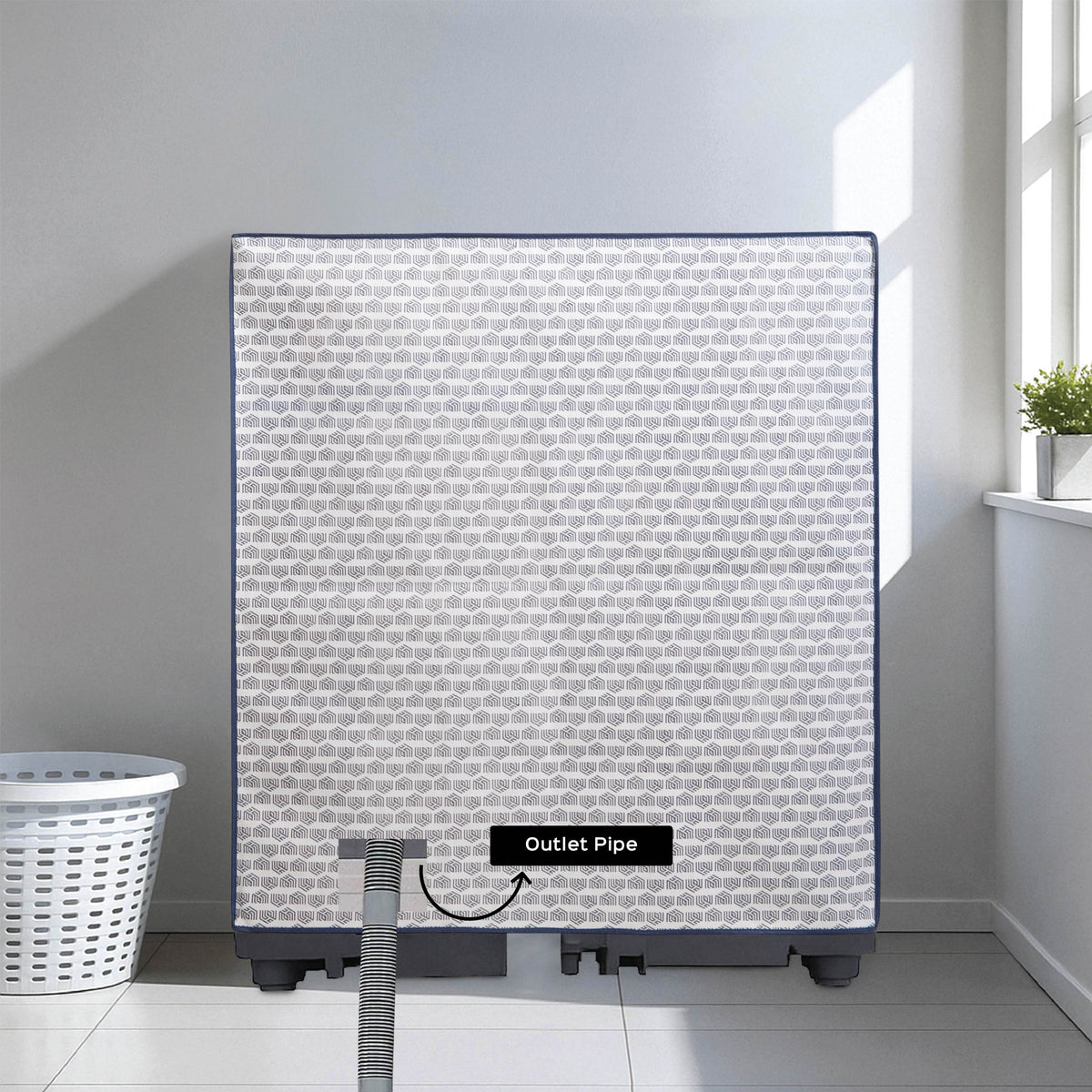 Semi Automatic Washing Machine Cover - Homestrap