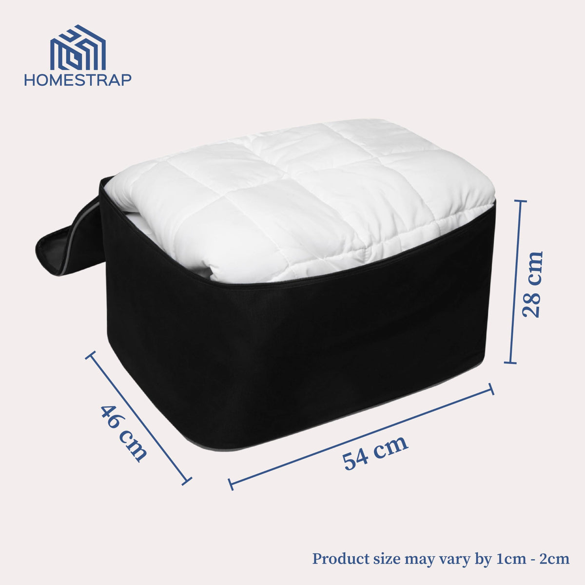 Underbed Storage Bag | Blanket, Pillow Organizer - Homestrap