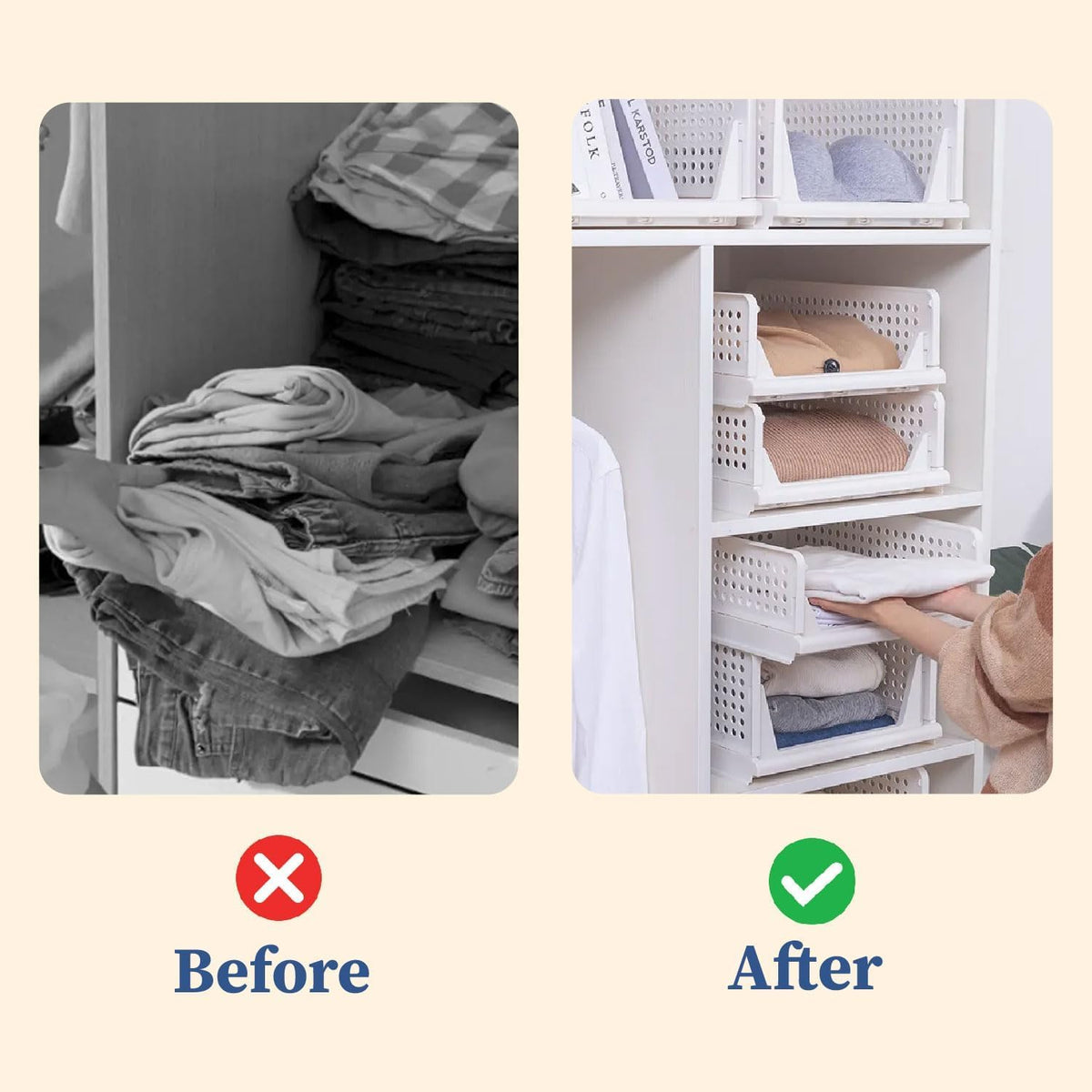 Stack it up | Clothes Organizer - Homestrap