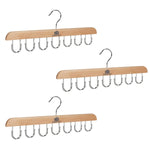 14 Multi-Hook Durable Wood Hanger - Homestrap