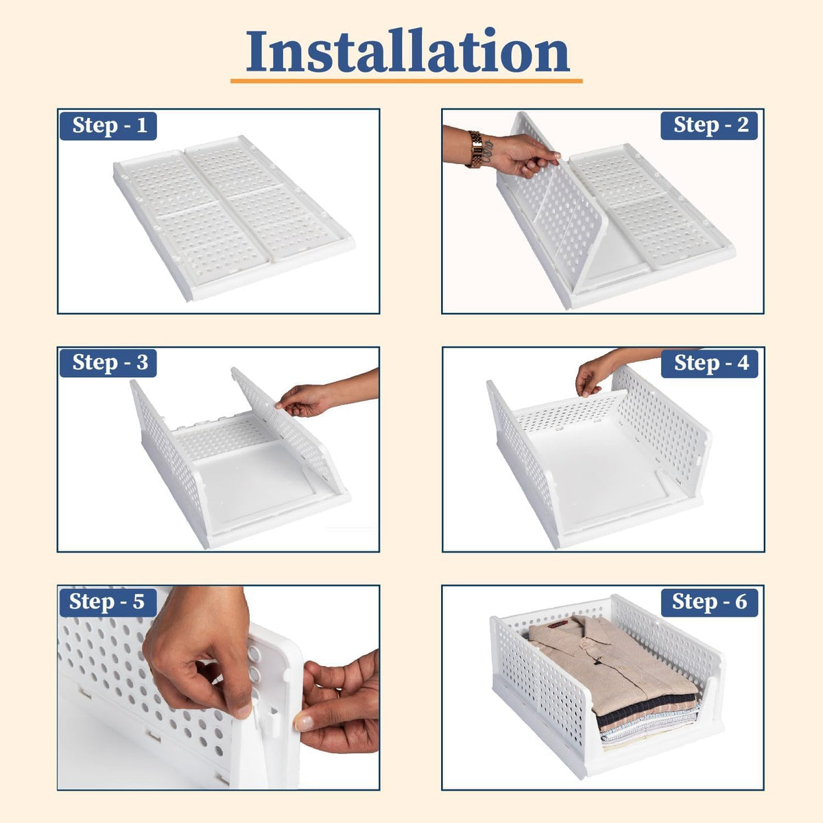 Stack it up | Clothes Organizer - Homestrap