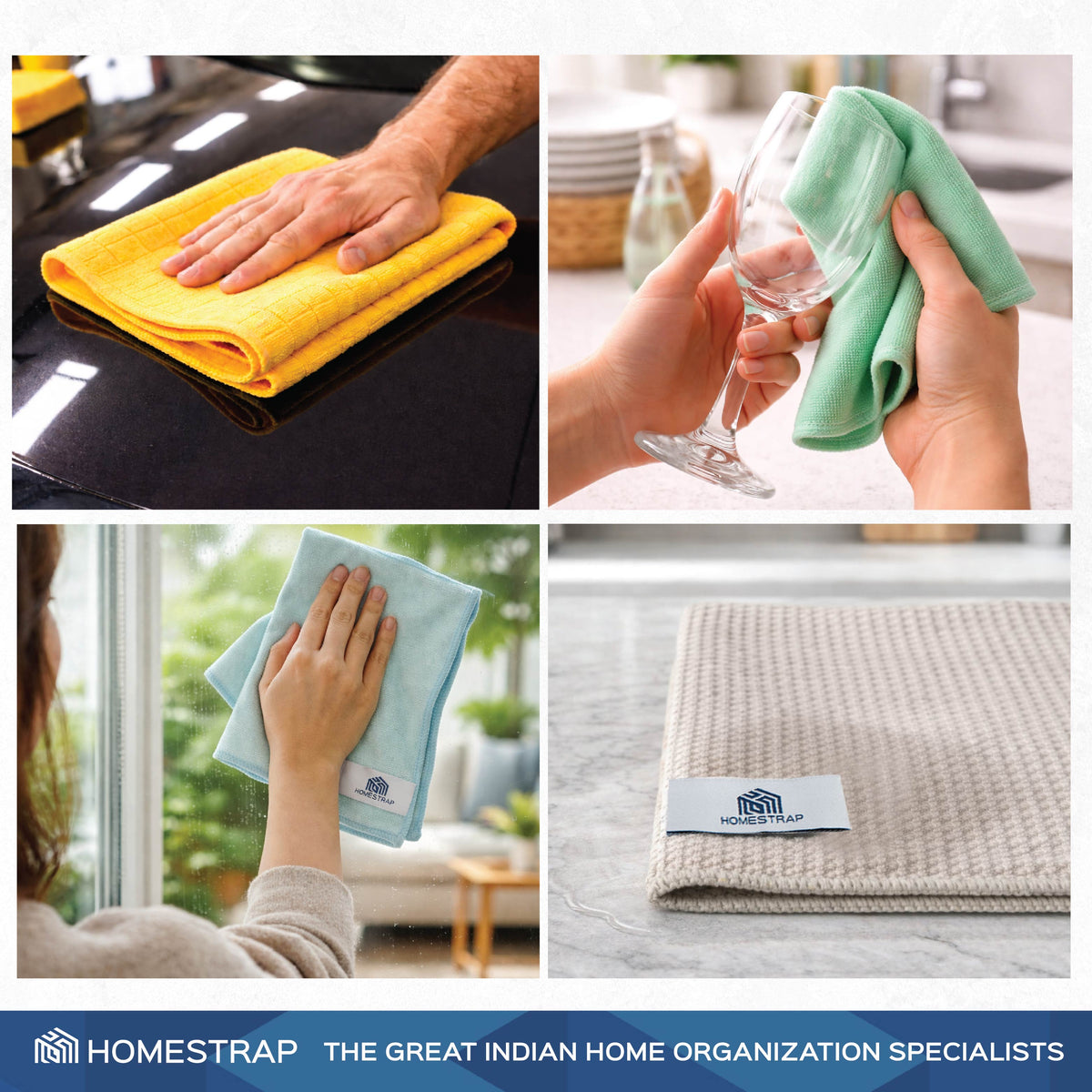 ProClean Microfiber Cloth Set of 2 - Homestrap