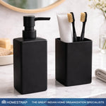 Matte Liquid Soap Dispenser & Multipurpose Tumbler Set - Homestrap
