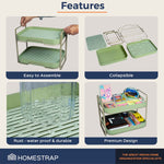Double Decker Drainer | 2 Shelf Organizer