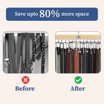 14 Multi-Hook Durable Wood Hanger