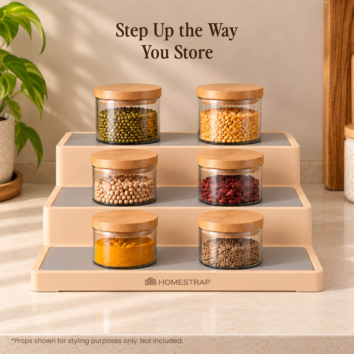 Step Sort – 3-Tier Shelf Organizer