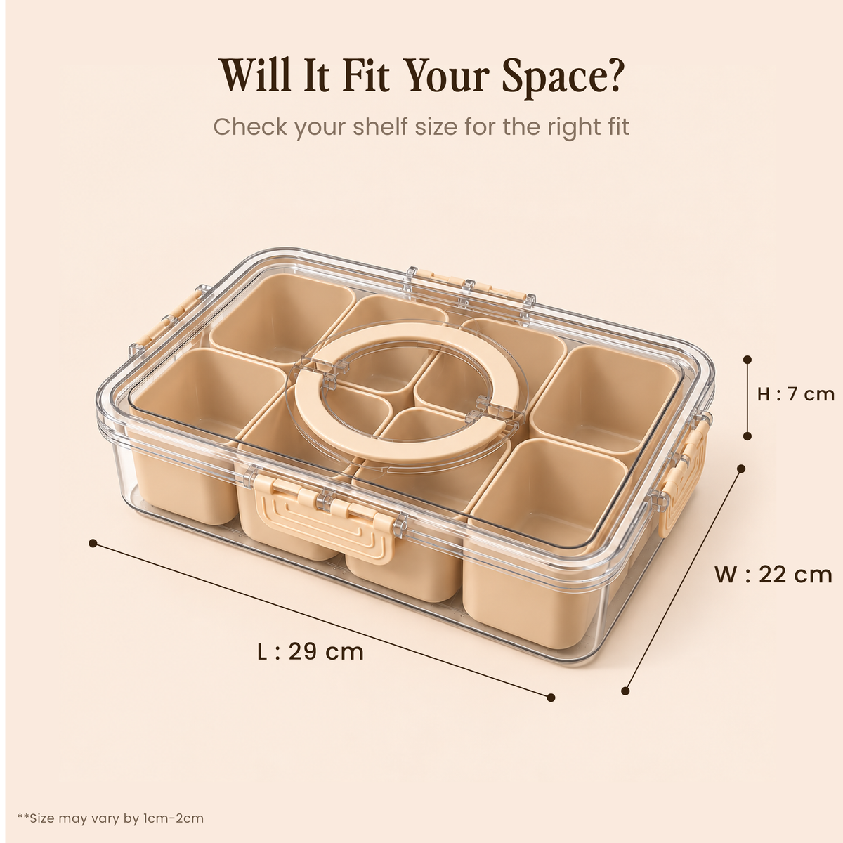 The Grid Box – Multipurpose Storage Organizer