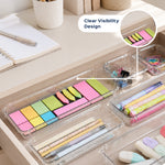 Acrylic Drawer Organizer Set of 20 - Homestrap
