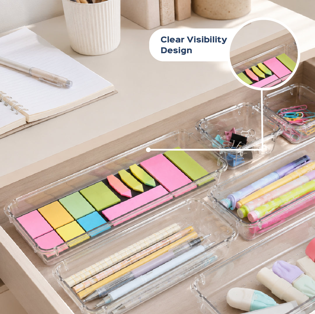 Acrylic Drawer Organizer Set of 20 - Homestrap
