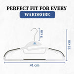 Anti-Slip S-Shaped Plastic Hanger