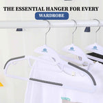Anti-Slip S-Shaped Plastic Hanger