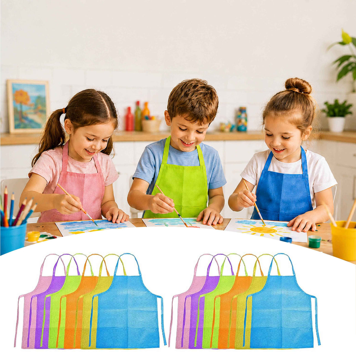 Kids Apron | Water Repellent | Multicolor