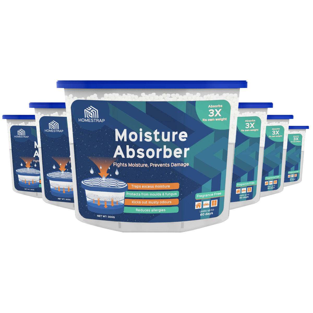 Moisture Absorber Box 300 Grams - Homestrap