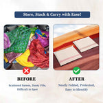 Cotton Saree Cover with Durable Mesh Window & Zipper Closure