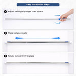 Extendable Curtain Rod - Homestrap