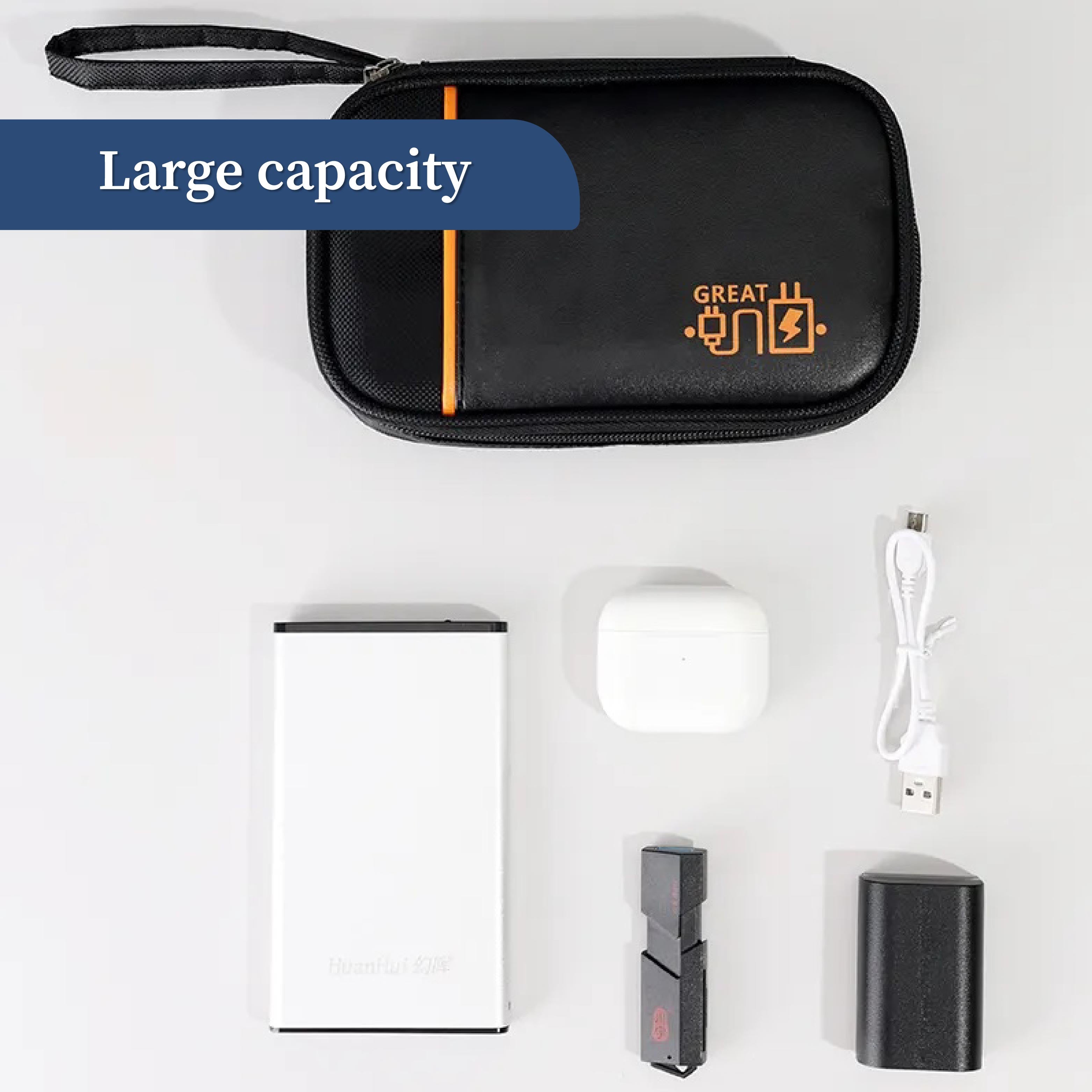 Digital Den | Small Gadget & Accessories Organizer