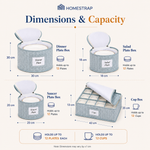 Dinnerware Storage Organizer Set - Homestrap
