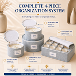 Dinnerware Storage Organizer Set - Homestrap