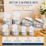 Dinnerware Storage Organizer Set